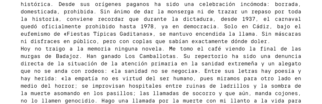 #CaféDominical del 15/02/26